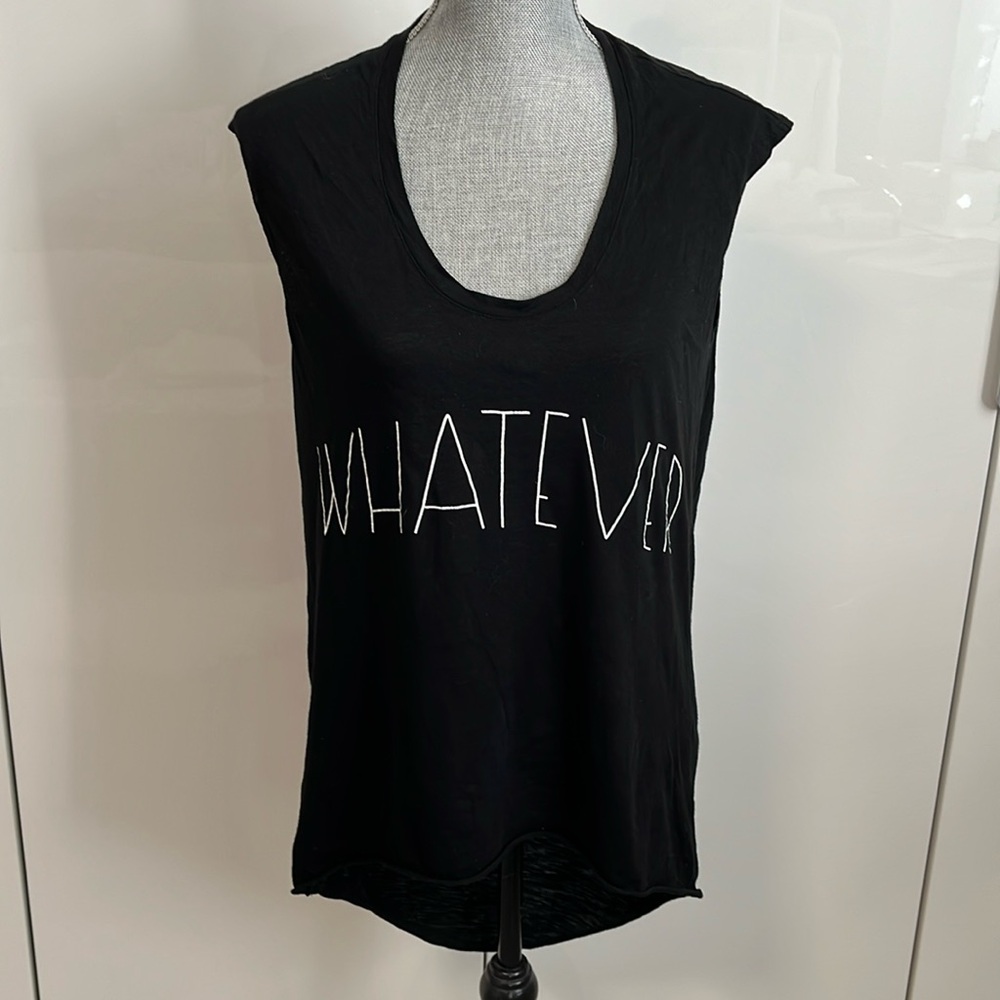 CHRLDR Muscle T Shirt Back Draping, Size S